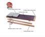 Imagem de Conjunto Kit Sushi Com 2 Pares De Hashi + Tábua (8 Peças)