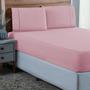 Conjunto Lençol Super King Ponto Palito 300 Fios 100% Algodão com Elástico 3 peças - DONNA MARIA CONFECÇÕES Imagem de Conjunto Lençol Super King Ponto Palito 300 Fios 100% Algodão com Elástico 3 peças