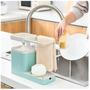 Imagem de Conjunto Limpeza Multiuso Dispenser Bucha Detergente - CLINK