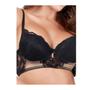 Imagem de Conjunto Lingerie Calcinha Confortavel Sutia C Bojo Tiemi Preto