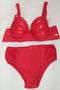 Imagem de Conjunto Lingerie CM1 Reforçado de Microfibra Com Fita Vermelho Tamanho M-42 