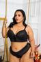 Imagem de Conjunto lingerie com renda Plus size
