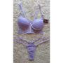 Imagem de Conjunto lingerie Cropped com tule strep