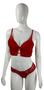 Imagem de Conjunto Lingerie em Renda Frente Detalhe Tule BRANCO, PRETO, ROXO, RUBI, VERMELHO