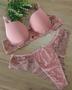 Imagem de Conjunto Lingerie Microfibra detalhe Renda