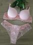 Imagem de Conjunto Lingerie Microfibra detalhe Renda