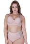 Imagem de Conjunto Lingerie Plus Size Calcinha Cós Alto Sutiã com Bojão-c15 CONJUNTO DANI