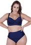 Imagem de Conjunto Lingerie Plus Size Calcinha Cós Alto Sutiã com Bojão- CONJUNTO DANI