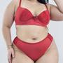 Imagem de Conjunto Lingerie Plus Size Com Bojo Calcinha Fio Sexy Moda Feminina