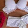 Imagem de Conjunto Lingerie Renda Lua de Mel