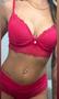 Imagem de Conjunto lingerie rendado Rosa sandia Tam P