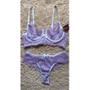 Imagem de conjunto lingerie sem bojo bicolor Anita