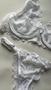 Imagem de Conjunto lingerie sem bojo com aro em renda com calcinha de regulagem (201011)  - m(42)