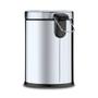 Imagem de Conjunto Lixeiras Inox com Pedal e Balde 12 Litros + 3 Litros Brinox