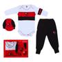 Imagem de Conjunto Longo Flamengo Body com Boné Revedor