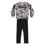 Imagem de Conjunto Longo Infantil Menina Blusa Legging Boca Grande