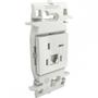 Imagem de Conjunto Lorenzetti Zuli 4X2 Branco Sem Placa(1Tomada Rj11) Lz050