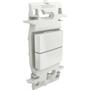 Imagem de Conjunto Lorenzetti Zuli 4X2 Branco Sem Placa(2Paralelos) Lz202