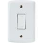 Imagem de Conjunto Lux2 Branco 4x2 com 1 Interruptor Paralelo de 10 Ampères e 250 Volts - 57145002 - TRAMONTINA