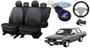 Imagem de Conjunto Luxo Couro Ford Del Rey 1984-1991 + Volante e Chaveiro - Design Duradouro