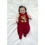 Imagem de Conjunto Macacão Vermelho com Body Bebê Menina Beatriz