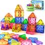 Imagem de Conjunto Magnetic Tiles Beginner Toy Soyee com sensor para crianças de 3 a 8 anos