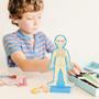 Imagem de Conjunto Magnético de Anatomia do Corpo Humano Melissa & Doug - 24 Peças