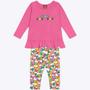 Imagem de Conjunto Manga Longa Infantil Feminino Kyly 1000042