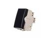 Imagem de Conjunto Margirius 4x2 Interruptor Duplo Simples 10A Sleek
