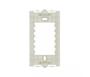 Imagem de Conjunto Margirius 4x2 Interruptor Duplo Simples 10A Sleek