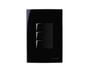 Imagem de Conjunto Margirius 4x2 Interruptor Triplo Simples 10A Sleek
