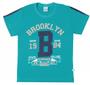 Imagem de Conjunto Masculino Camiseta Brooklyn C/ Bermuda Em Moletom Nº 4 Ao 10