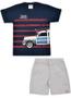 Imagem de Conjunto Masculino Camiseta Carro C/ Bermuda Nº 4 Ao 10