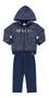 Imagem de Conjunto Masculino Em Moletom Flame Flanelado Jaqueta C/ Capuz Space Nº 1 Ao 3