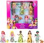 Imagem de Conjunto Mattel Disney Princesas & Amigas - 5 Bonecos