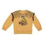 Imagem de Conjunto Menina Moletom Safari Amarelo Coruja Nanai