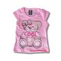 Imagem de Conjunto Meninas Infantil - Camiseta e Short Cool