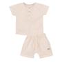 Imagem de Conjunto Menino Bata e Bermuda Off White Nini &amp Bambini