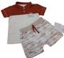 Imagem de Conjunto Menino Camisa Linho Bermuda Le Bhua Paraiso 13729