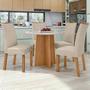 Imagem de Conjunto Mesa 100cm Celebrare Redonda com 4 Cadeiras Apogeu