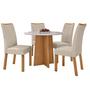 Imagem de Conjunto Mesa 100cm Celebrare Redonda com 4 Cadeiras Apogeu