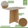Imagem de Conjunto Mesa 120cm Celebrare com Vidro e 4 Cadeiras Exclusive