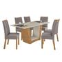 Imagem de Conjunto Mesa 170cm Apogeu com 6 Cadeiras Apogeu