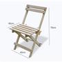 Imagem de Conjunto Mesa 4 Cadeiras Dobráveis 120cm x 60cm Espresso Móveis