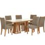 Imagem de Conjunto Mesa Alteia com 6 Cadeiras 78x180x90