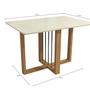 Imagem de Conjunto Mesa Antonela com 4 Cadeiras