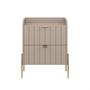 Imagem de Conjunto Mesa cabeceira para quarto conect 100% mdf 45cm