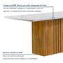 Imagem de Conjunto Mesa Celeste 170cmx90cm com 6 Cadeiras Luisa Tampo Smart Plus com Vidro