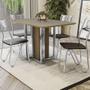 Imagem de Conjunto Mesa com 4 Cadeiras CMC905CR Linha Crome Combos Kappesberg Crome
