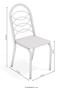 Imagem de Conjunto Mesa com 4 Cadeiras CMC908NK Linha Crome Combos Kappesberg Crome